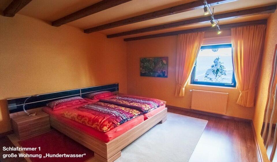 Grosse Ferienwohnung Hundertwasser Am Dreisessel In Altreichenau Neureichenau Buitenkant foto