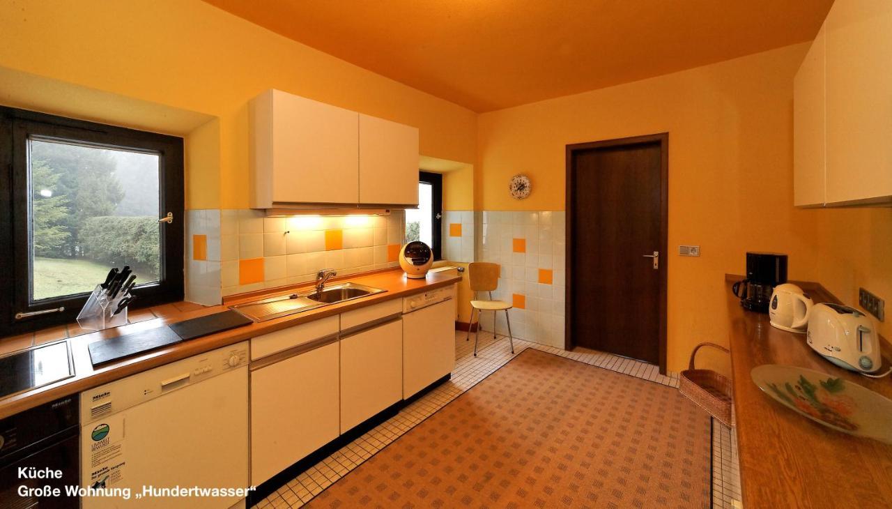 Grosse Ferienwohnung Hundertwasser Am Dreisessel In Altreichenau Neureichenau Buitenkant foto