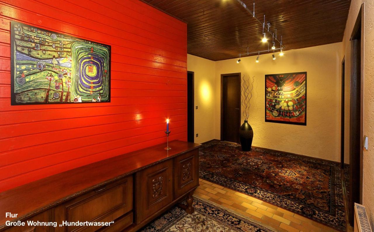 Grosse Ferienwohnung Hundertwasser Am Dreisessel In Altreichenau Neureichenau Buitenkant foto