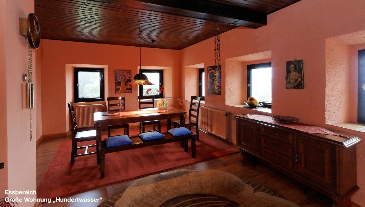 Grosse Ferienwohnung Hundertwasser Am Dreisessel In Altreichenau Neureichenau Buitenkant foto